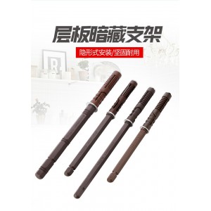 暗藏层板托墙壁书架隐形钉固定支撑隔长板托隐藏式隔板木板连接件